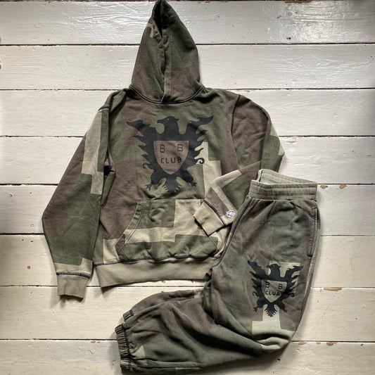 Billionaire Boys Club Camo Tracksuit (Small Hoodie Large Bottoms)