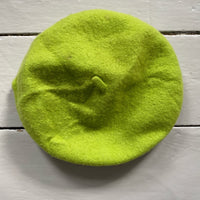 Stussy Lime Green Beret