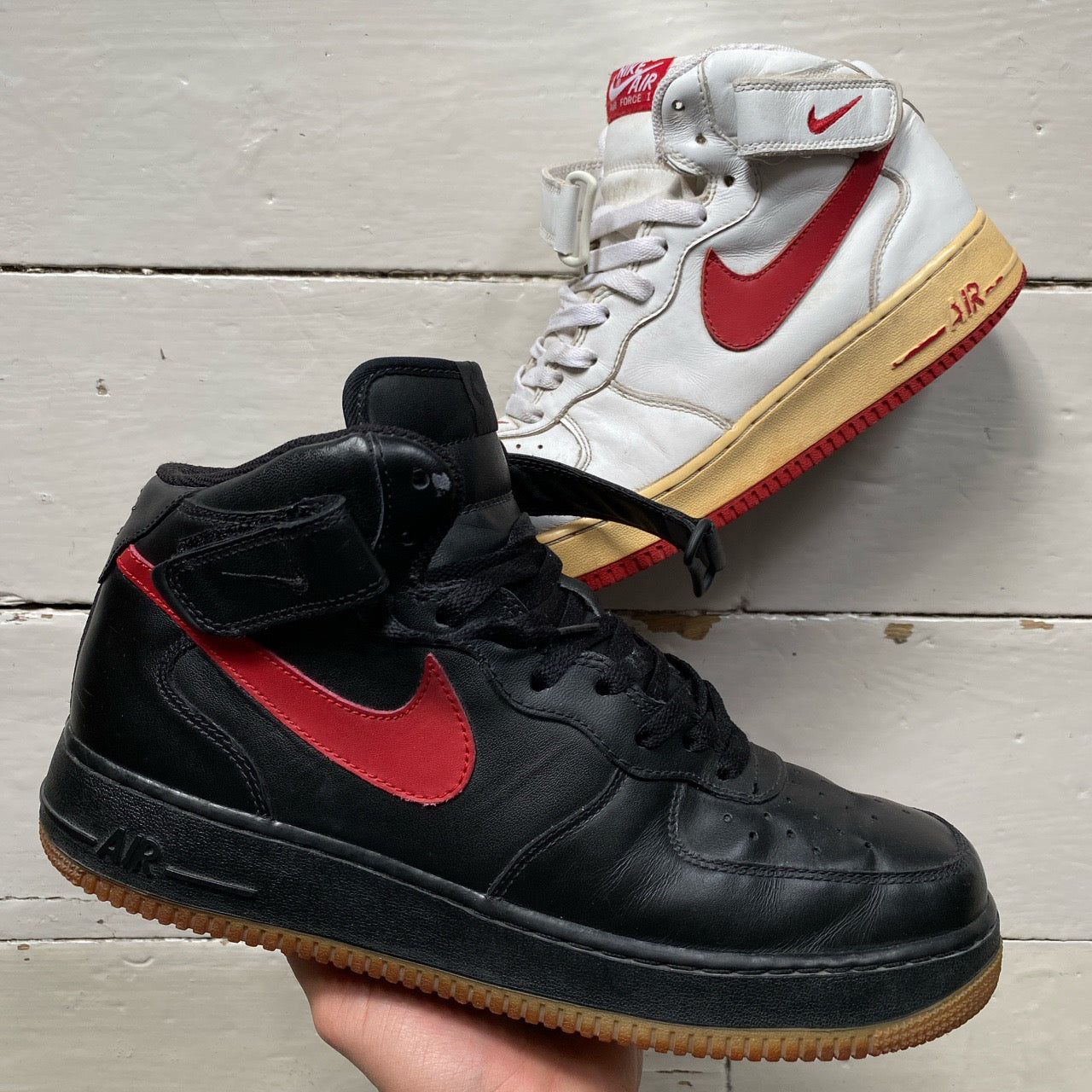 Nike Air Force 1 Mid Vintage Mismatch Colours (UK 10)