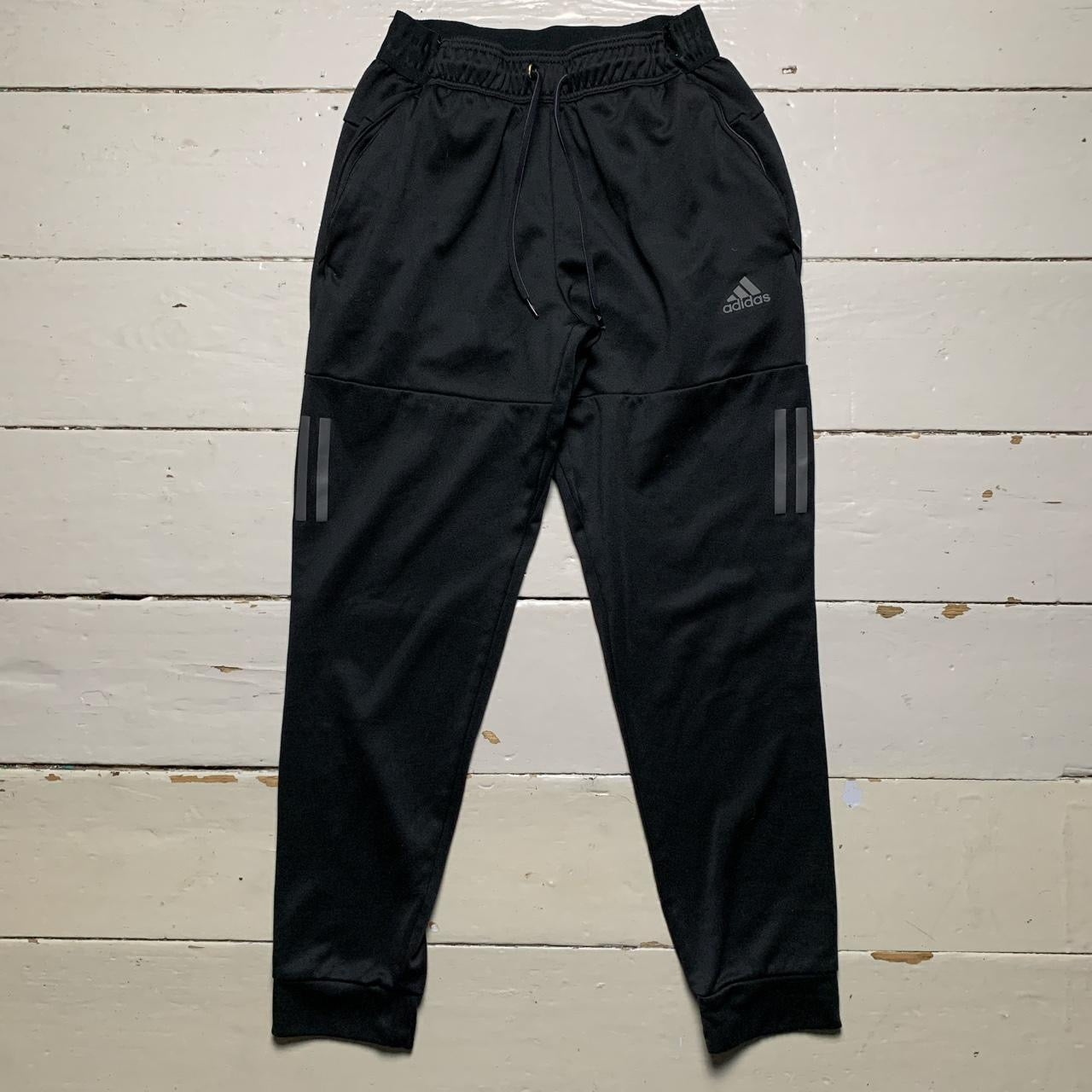 Adidas Black Slim Joggers (Small)