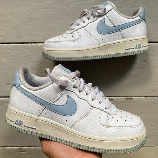 Nike Air Force 1 White and Blue (UK 5)