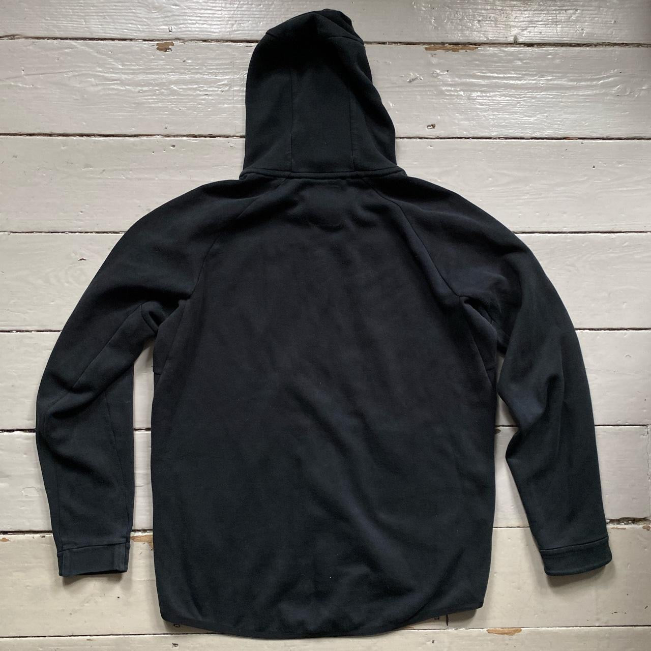 Nike Tech Fleece Black Hoodie (Large)