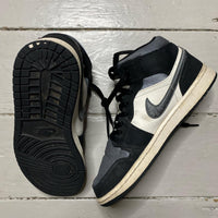 Jordan 1 Mid Satin Grey Toe (UK 7)