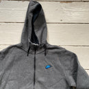 Nike Swoosh Grey Hoodie (Small)