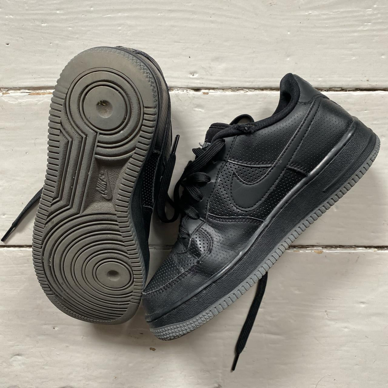 Nike Air Force 1 Black and Grey (UK 5)