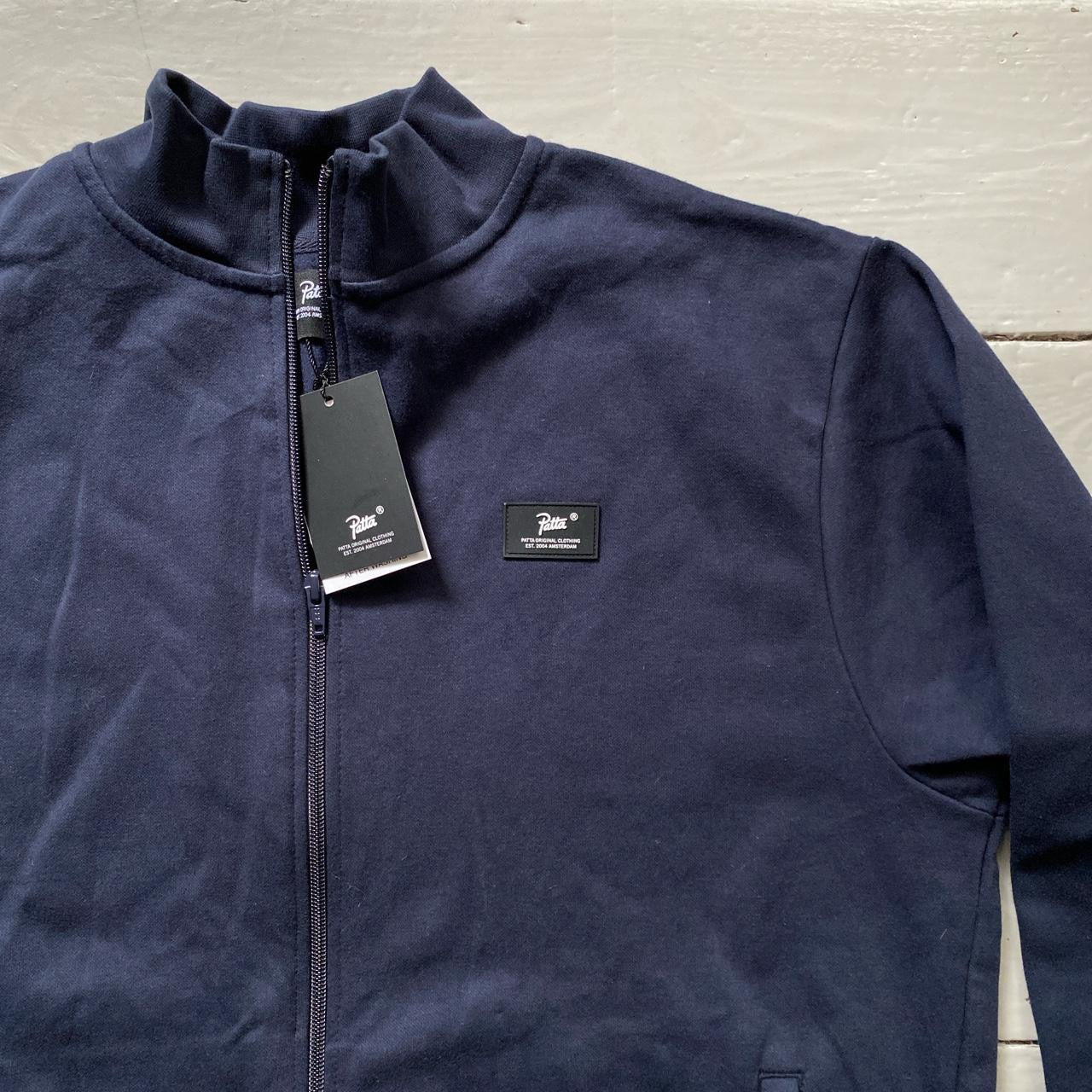 Patta Navy Tracksuit Jumper (Large)