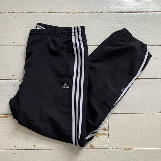 Adidas Black Shell Bottoms (Large)