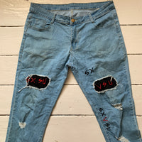 SX VSU Slim Fit Patch Jeans (34/30)