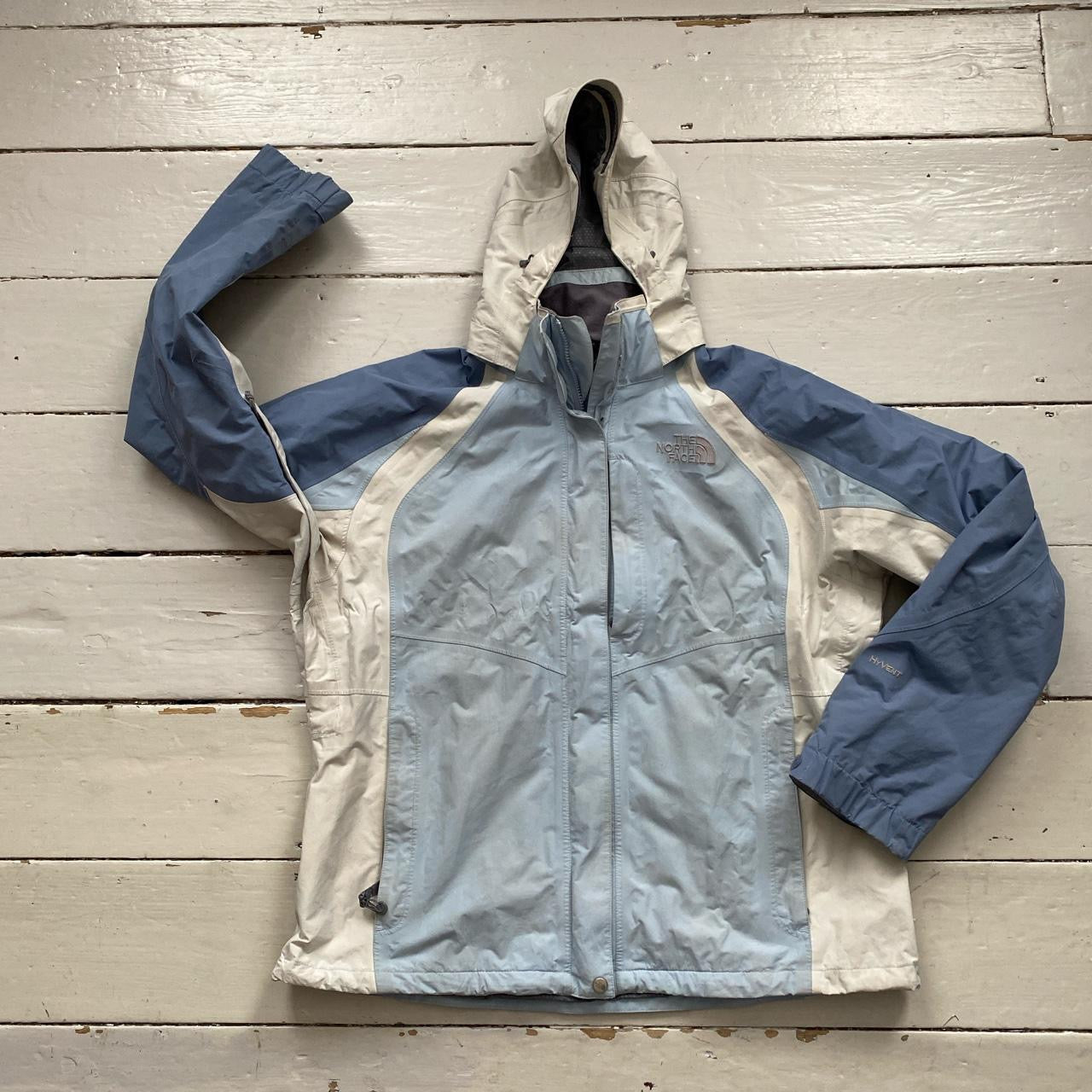 The North Face Womens Light Blue Jacket (XL)