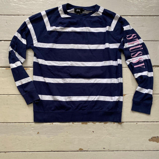 Stussy Stripe Long Sleeve (Large)