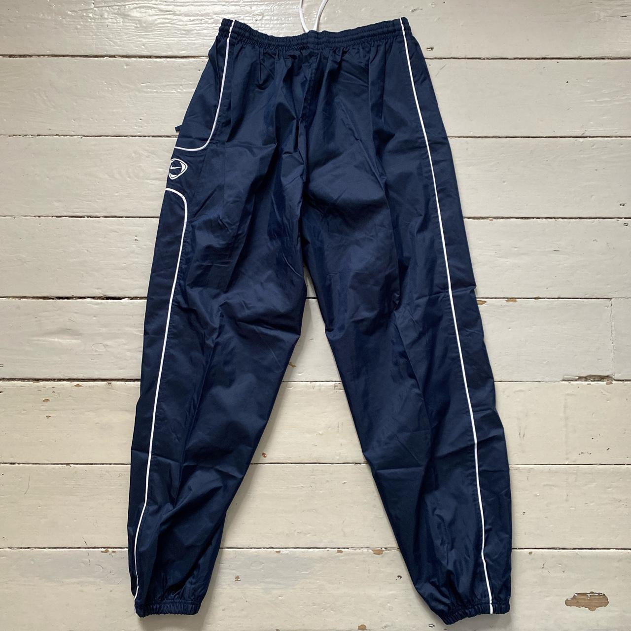 Nike Vintage Navy Shell Bottoms (XXL)