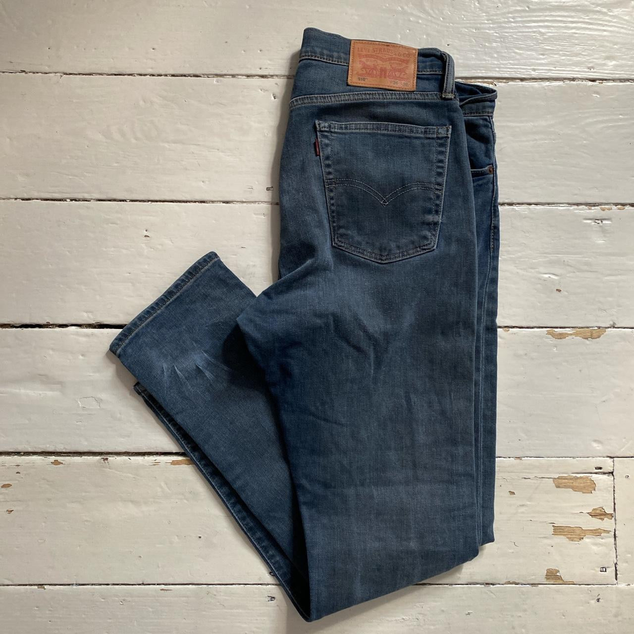 Levis 510 Navy Jeans (34/32)