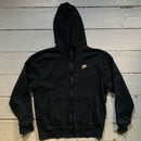 Nike Swoosh Black Hoodie (Small)