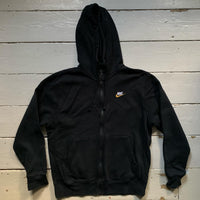Nike Swoosh Black Hoodie (Small)
