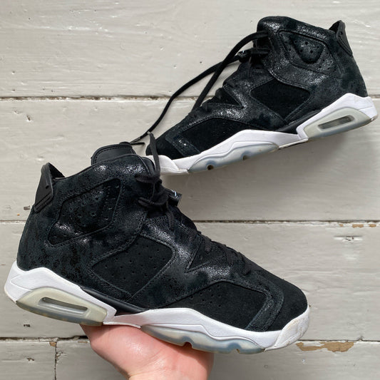 Jordan 6 Black Heiress Suede (UK 6)