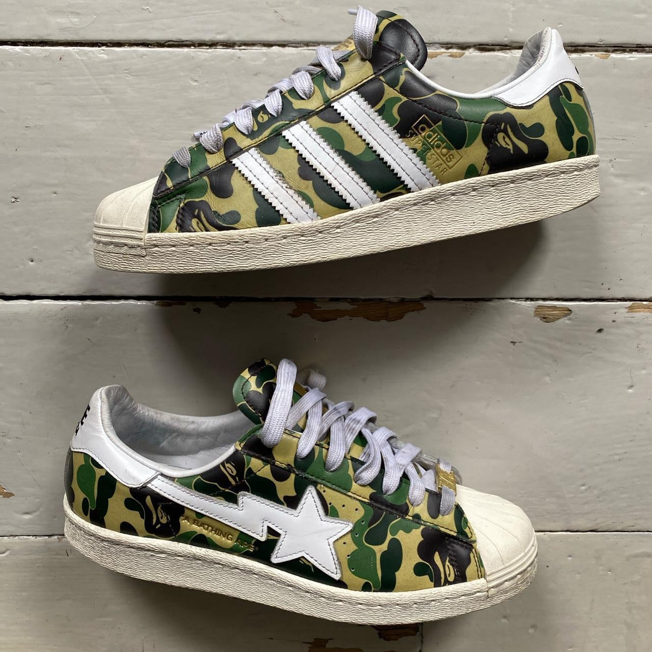Bape Adidas Skullsta Superstar (UK 8)