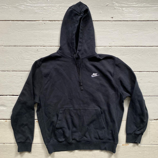 Nike Swoosh Black Hoodie (Medium)