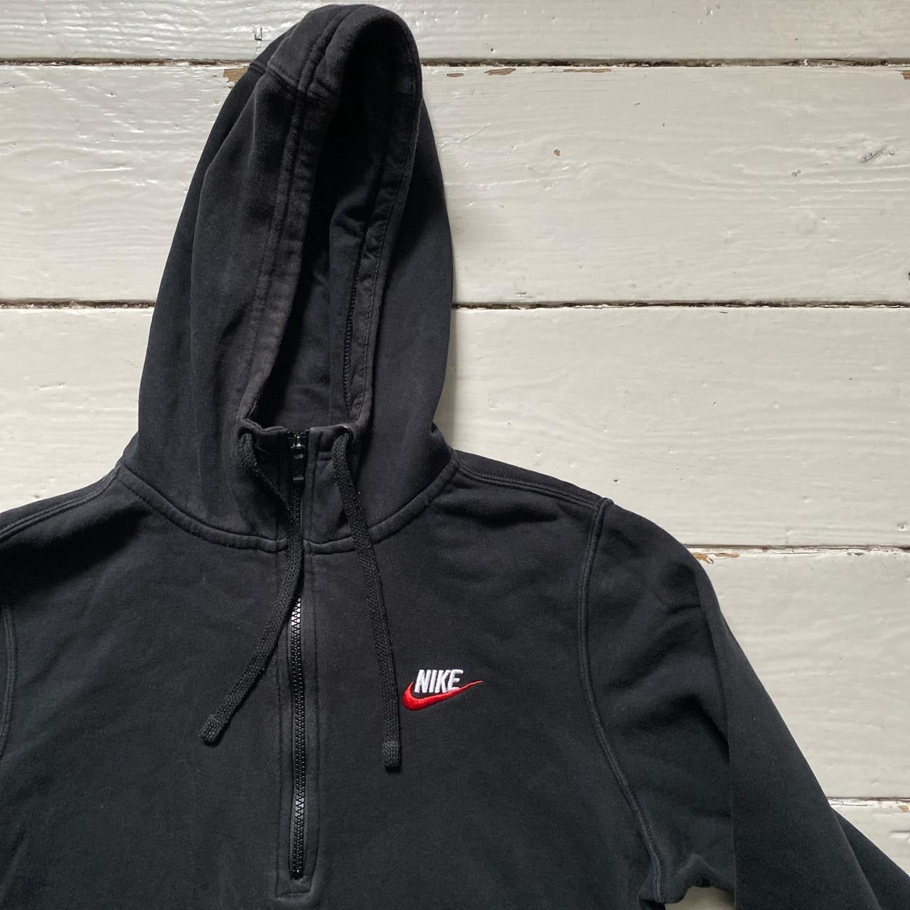 Nike Swoosh Black Hoodie (Small)