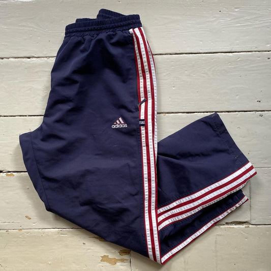 Adidas Navy Shell Bottoms (XL)