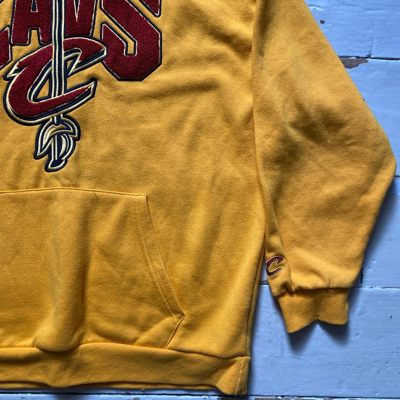 Cavalliers Yellow NBA Hoodie (Medium)