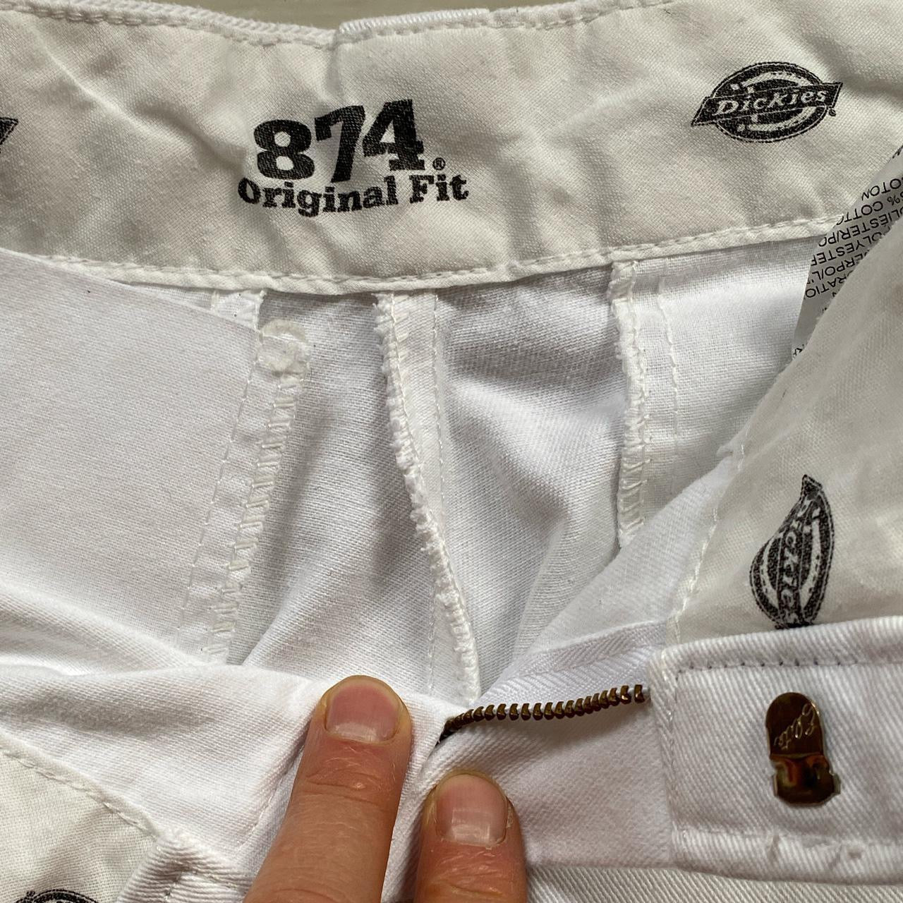 Dickies 874 White Trousers (32/30)
