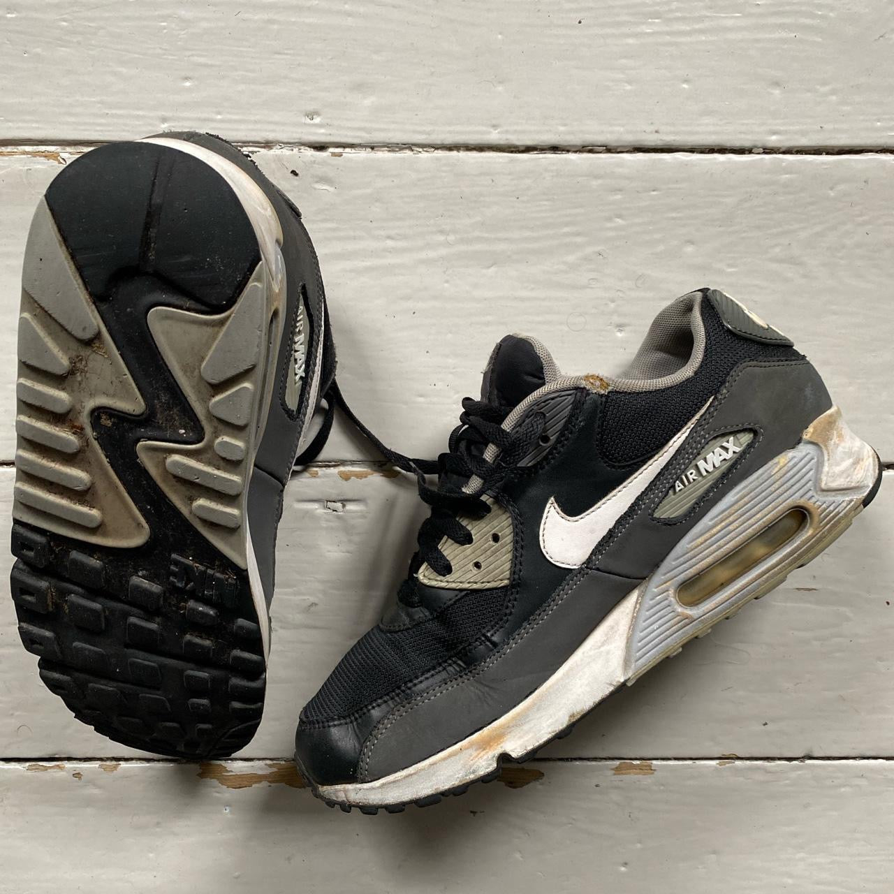 Nike Air Max 90 Black and White (UK 9.5)