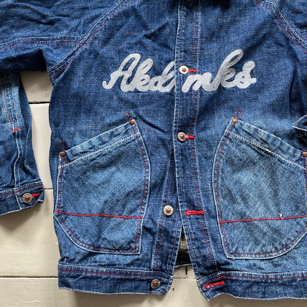 Akademiks Vintage Denim Jacket (Large)