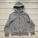 Nike Grey Swoosh Hoodie (Medium)