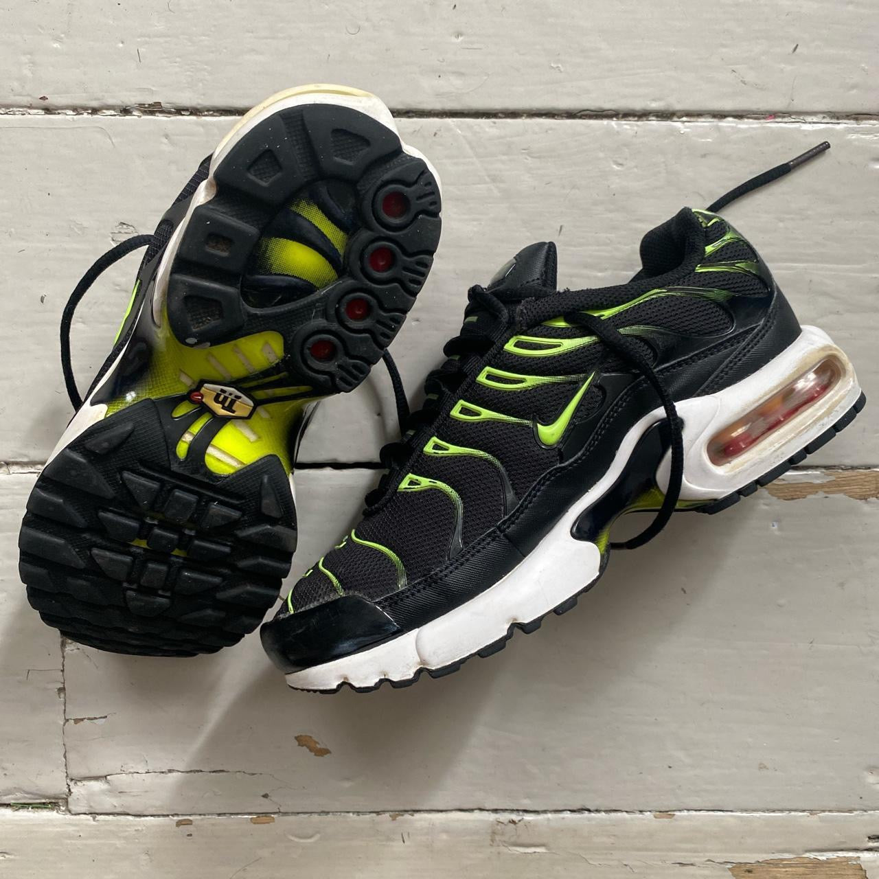 Nike TN Air Max Plus Black Volt (UK 4.5)