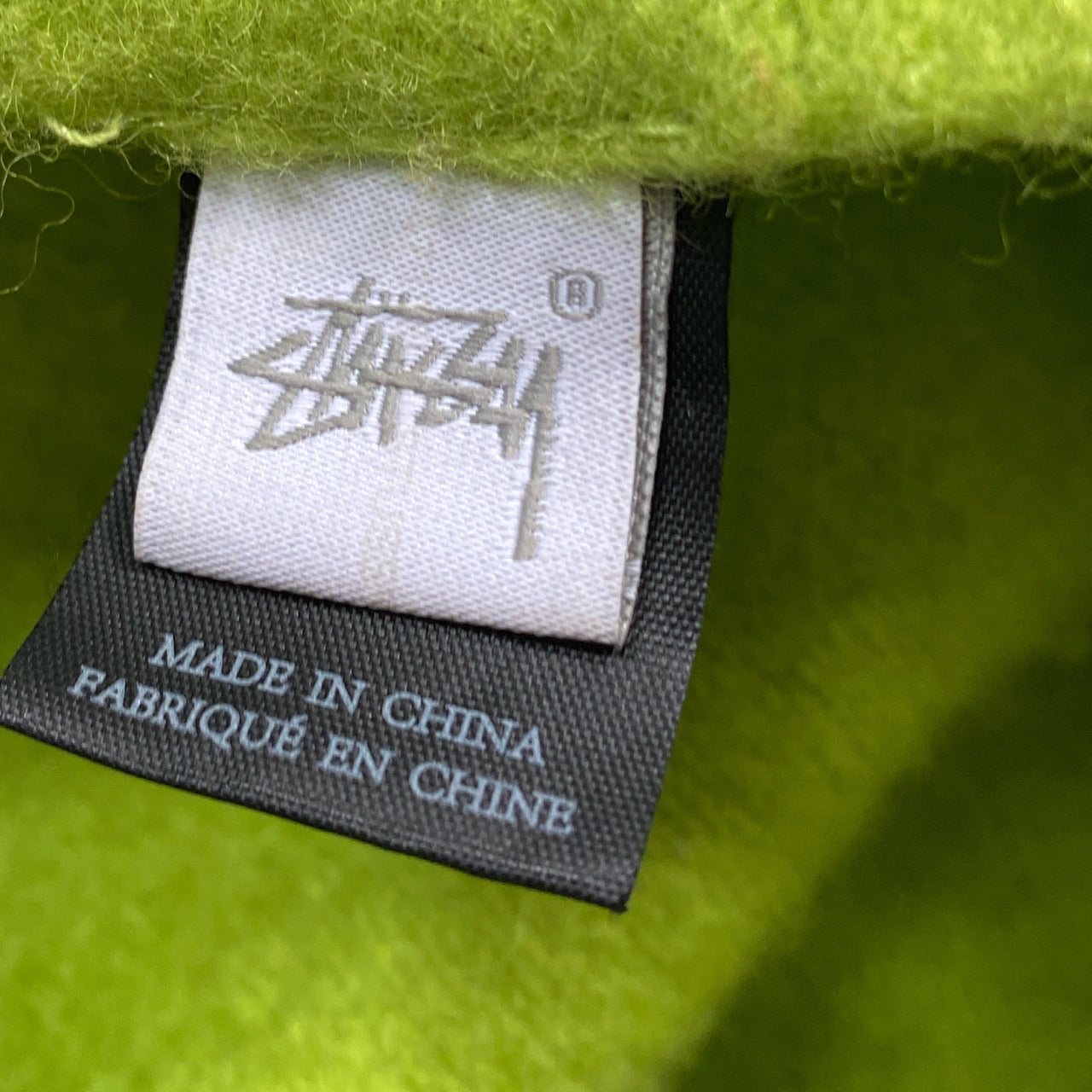Stussy Lime Green Beret