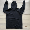 Nike Swoosh Black Hoodie (Large)