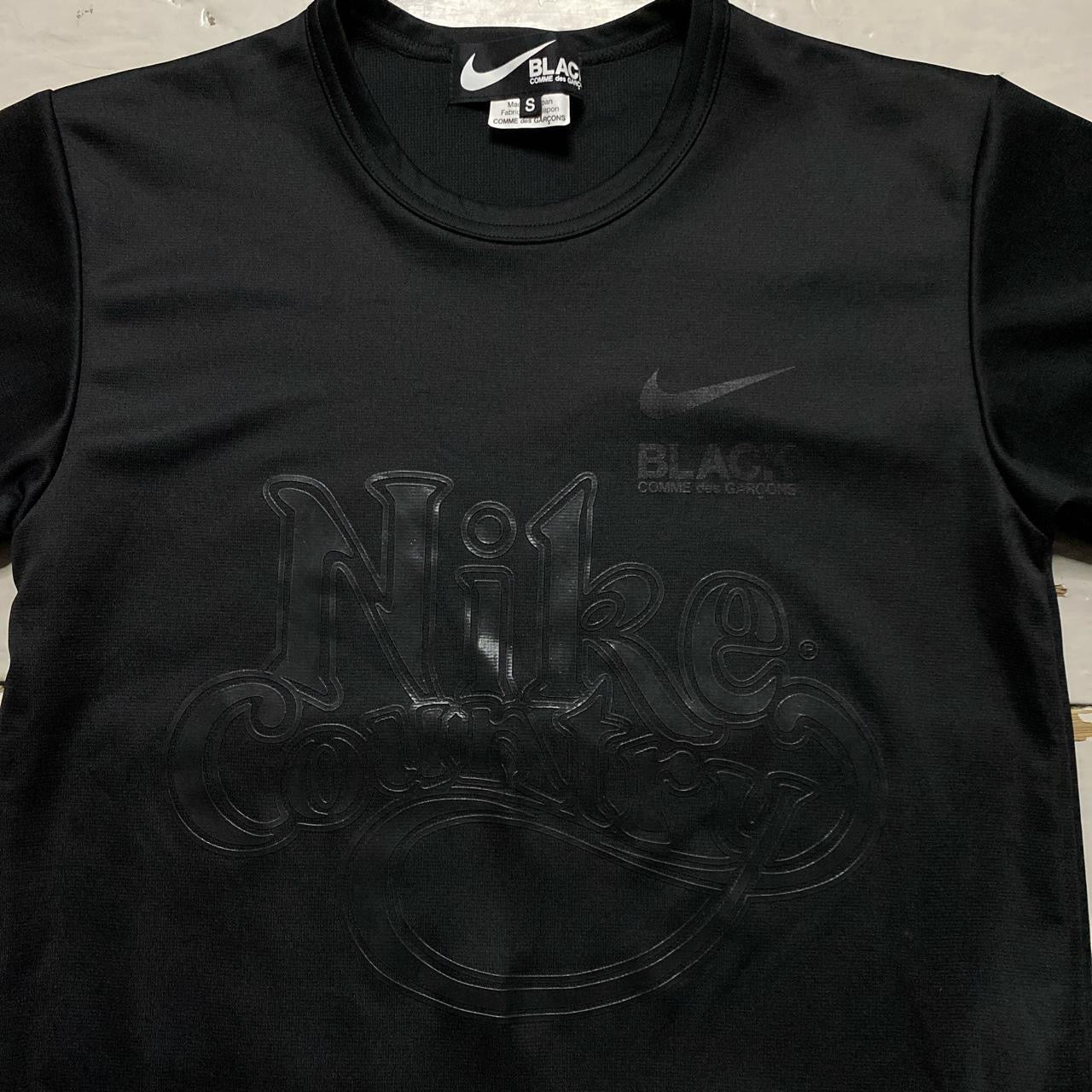 Nike Black Comme Des Garcon T Shirt Womens (Small)