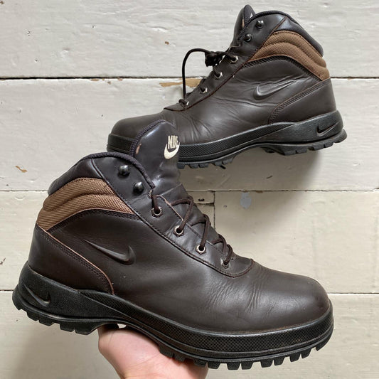 Nike ACG Leather Brown Boot (UK 10)