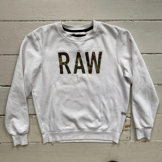 G Star RAW Camouflage Jumper (Small)