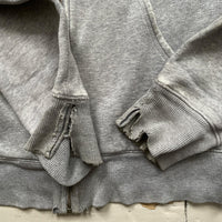 Nike Grey Swoosh Hoodie (Medium)