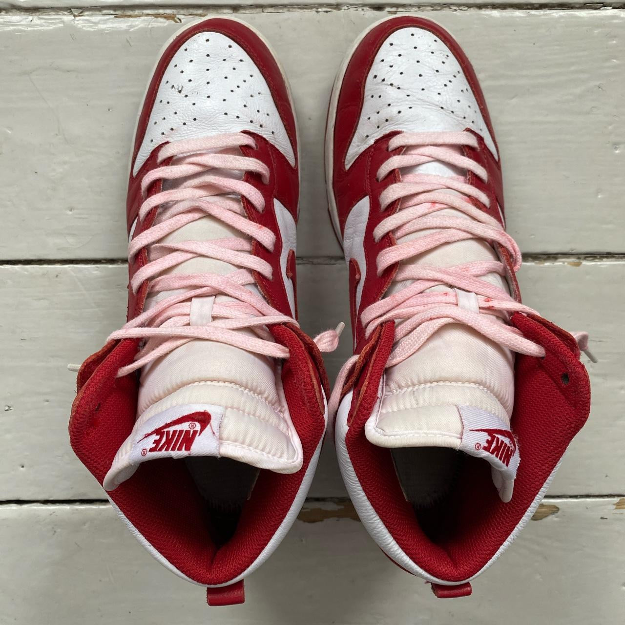 Nike Dunk Hi St Johns Red and White (UK 10)