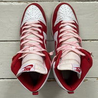 Nike Dunk Hi St Johns Red and White (UK 10)