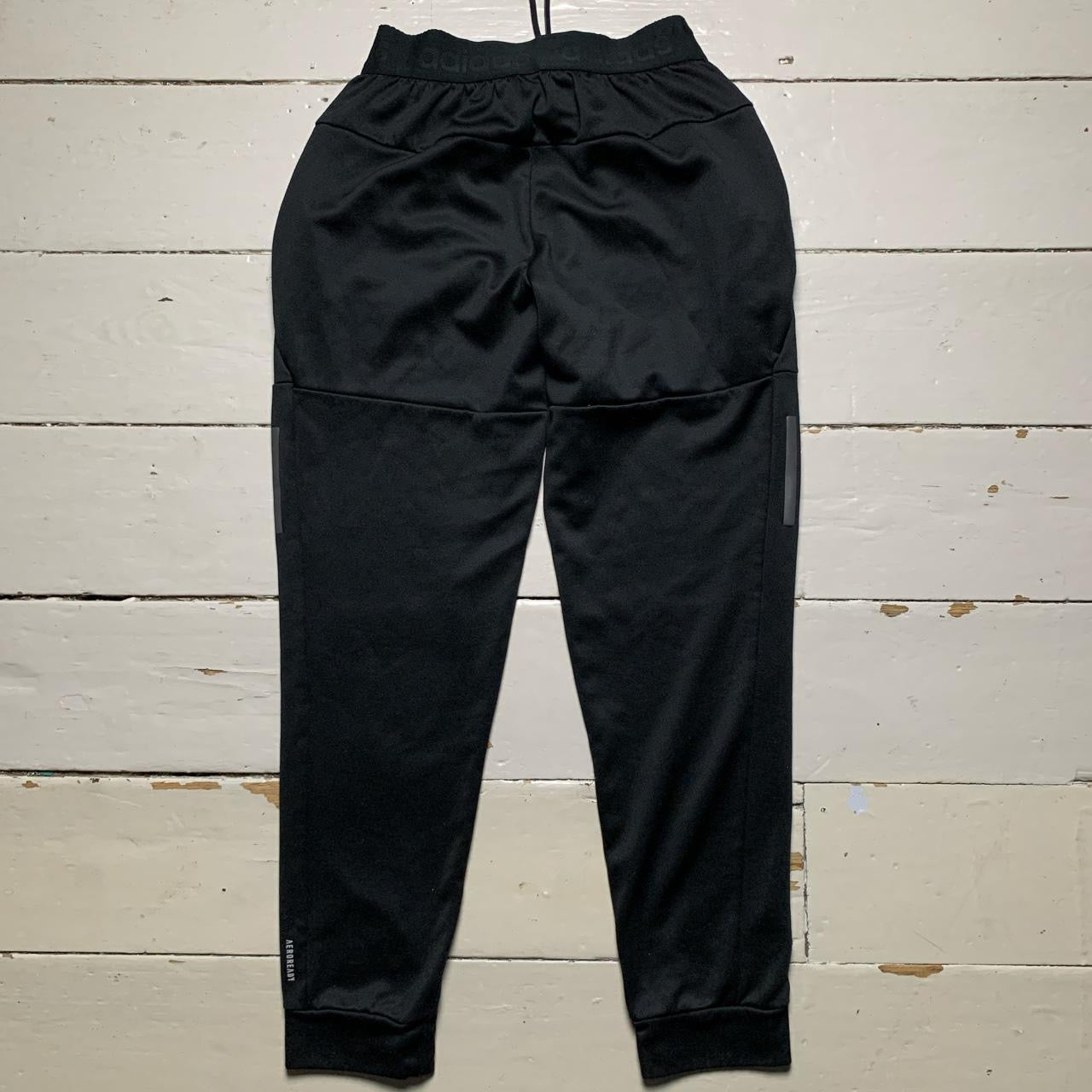 Adidas Black Slim Joggers (Small)