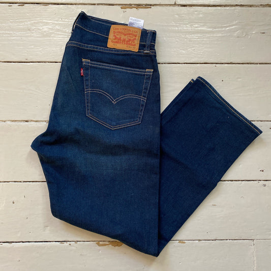 Levis 751 Navy Jeans (34/30)