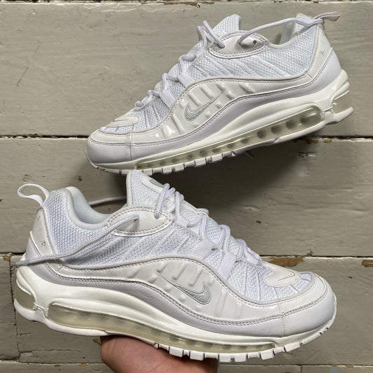 Nike Air Max 98 White (UK 9)