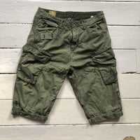 G-Star Shirt Jacket and Cargo Shorts (Medium & 30W)