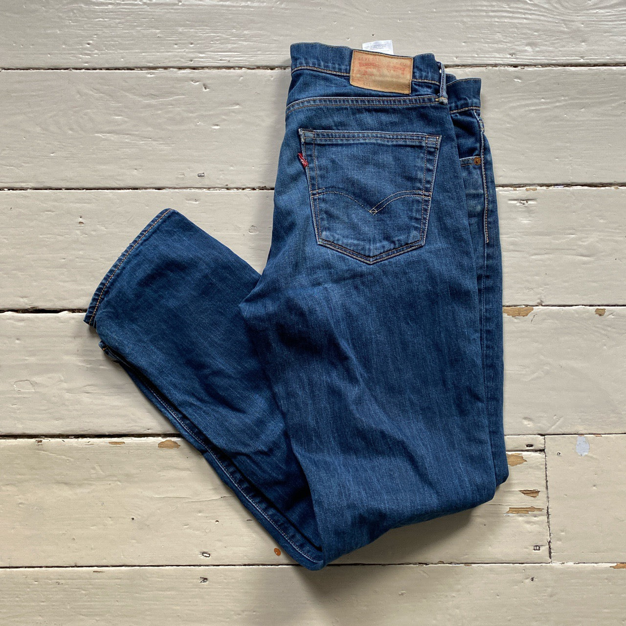 Levis 511 Navy Jeans (36/34)