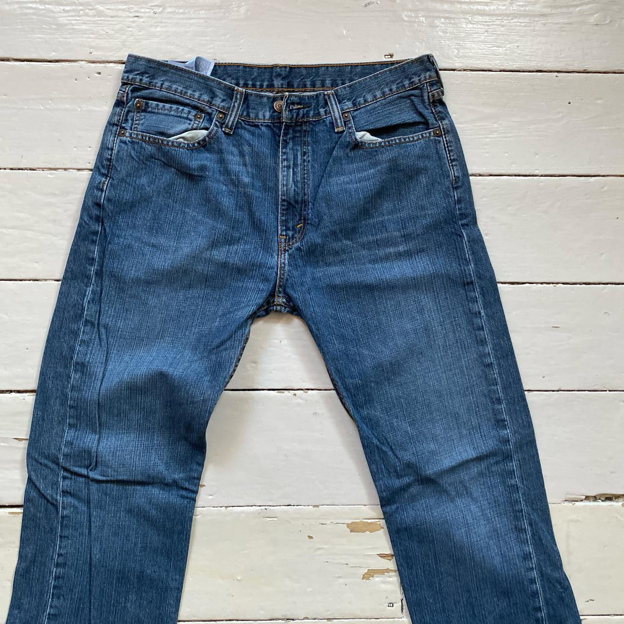 Levis 504 Blue Jeans (36/33)