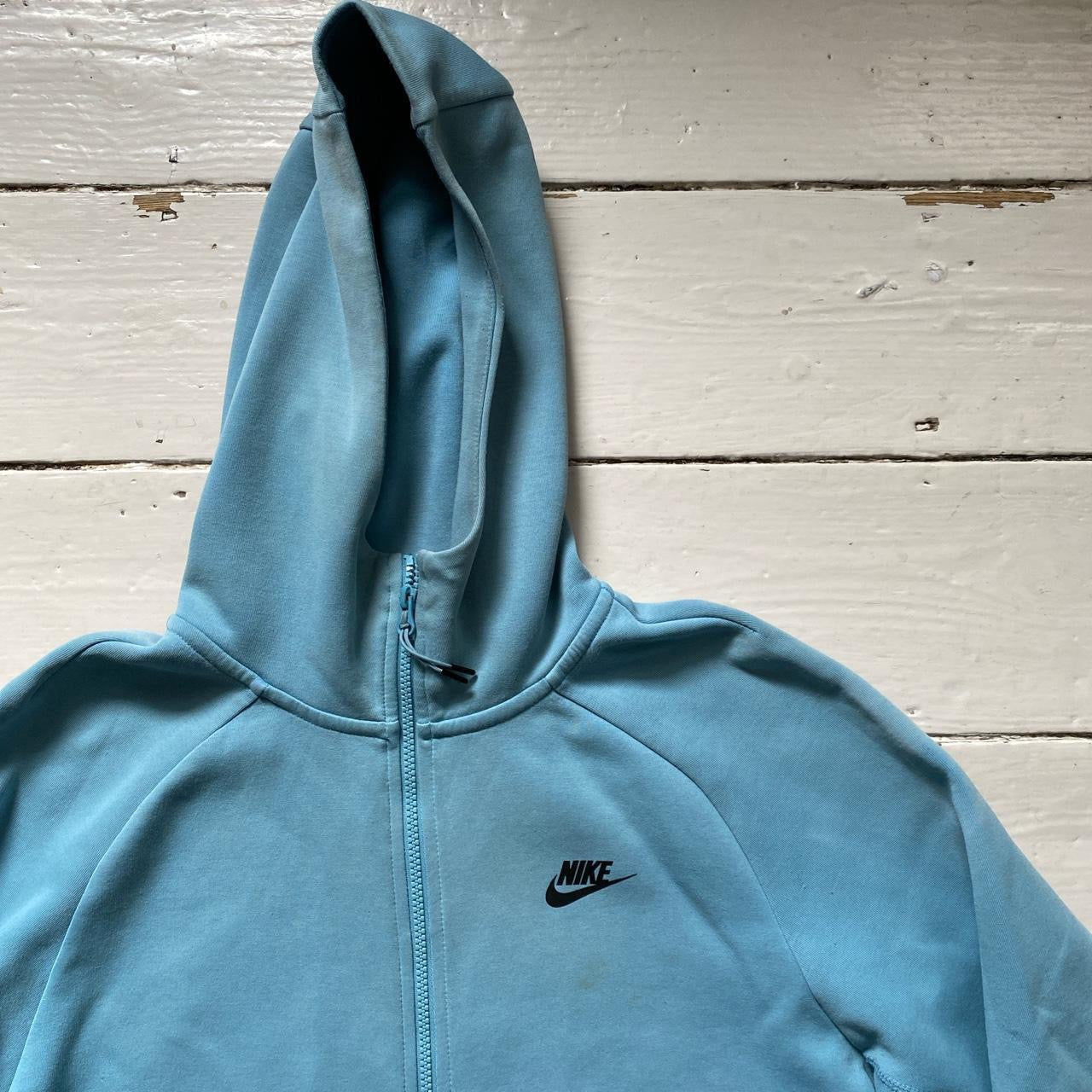 Nike Tech Fleece Baby Blue Hoodie (Medium)