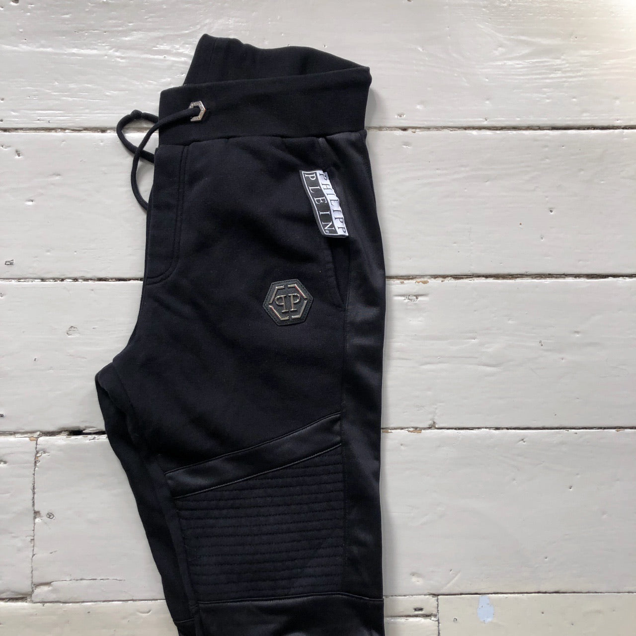 Philipp Plein Black Joggers (Medium)