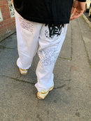 Tupac Makaveli Vintage White Jeans (36/28)