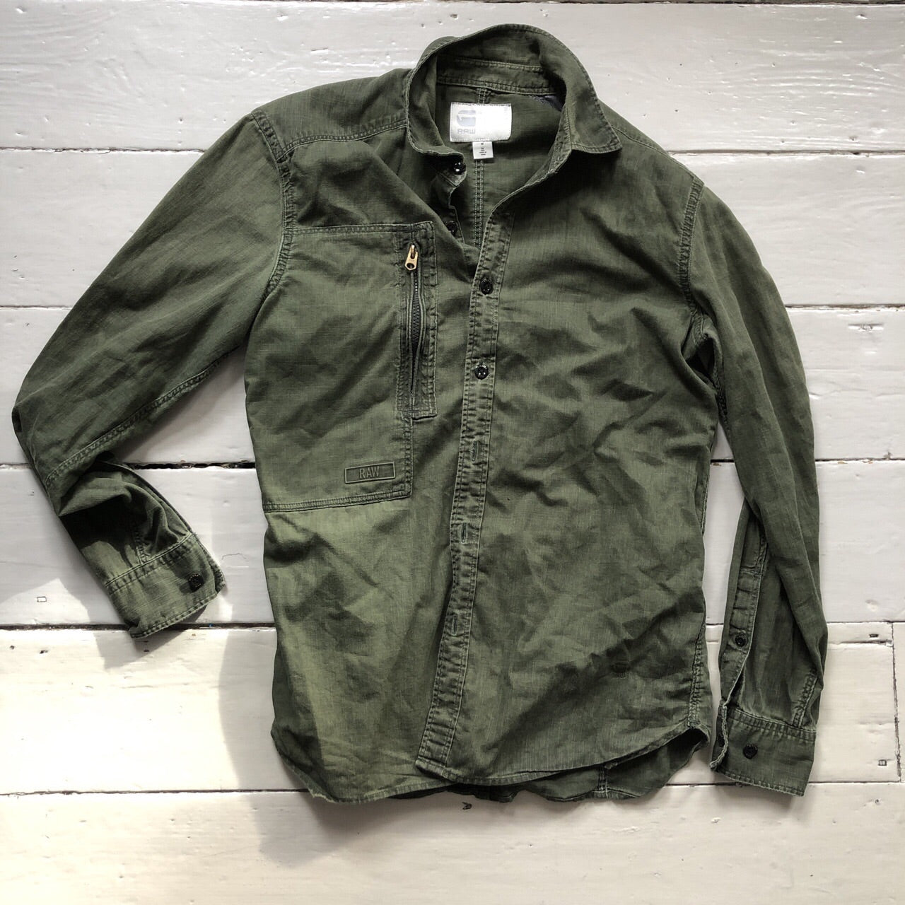 G-Star Shirt Jacket and Cargo Shorts (Medium & 30W)