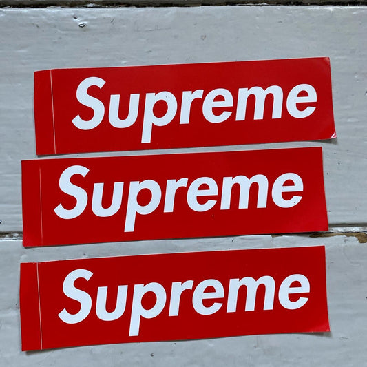 Supreme Box Logo Stickers