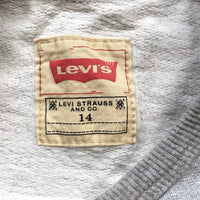 Levis Spellout Grey Jumper (Size 14)