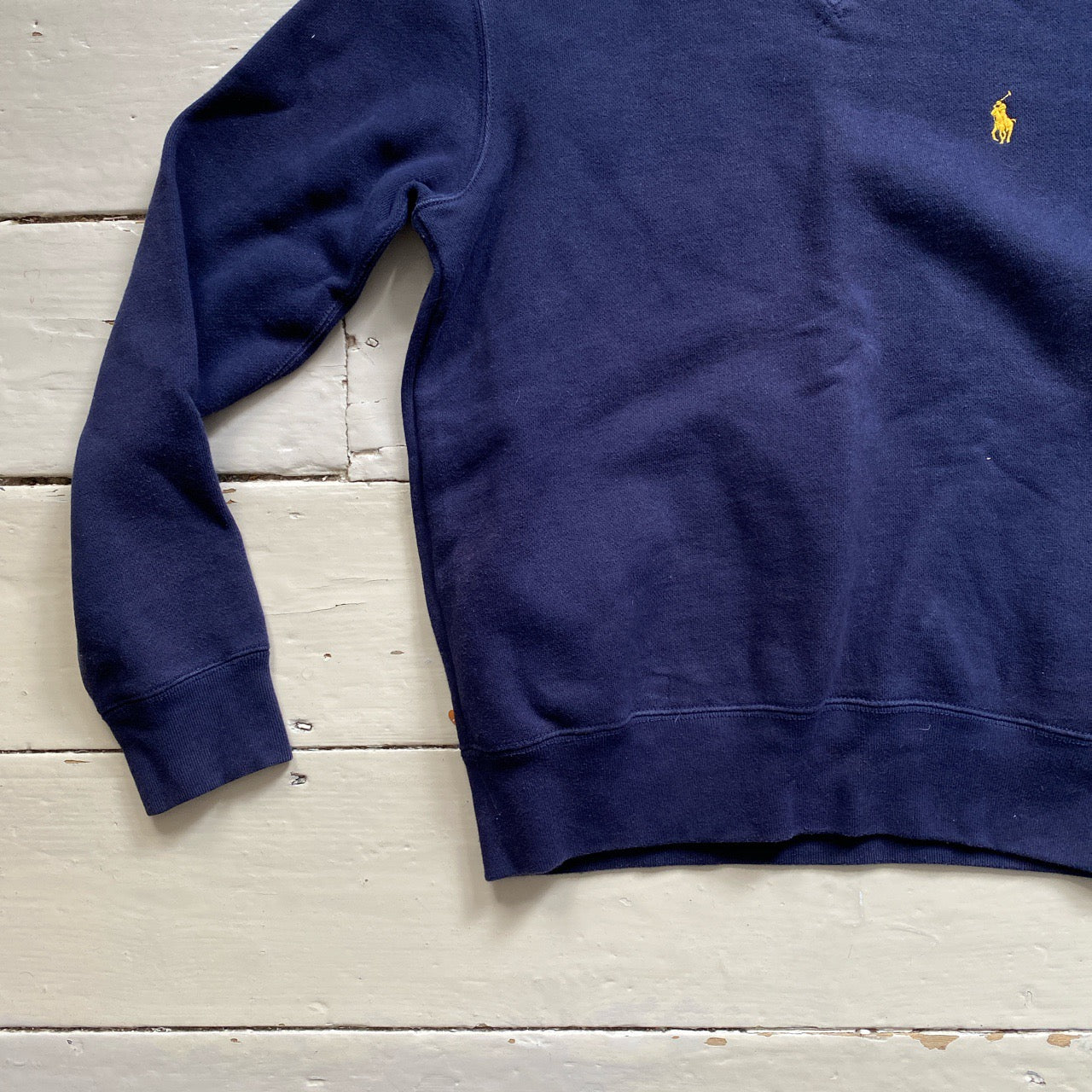 Ralph Lauren Navy Jumper (Small)